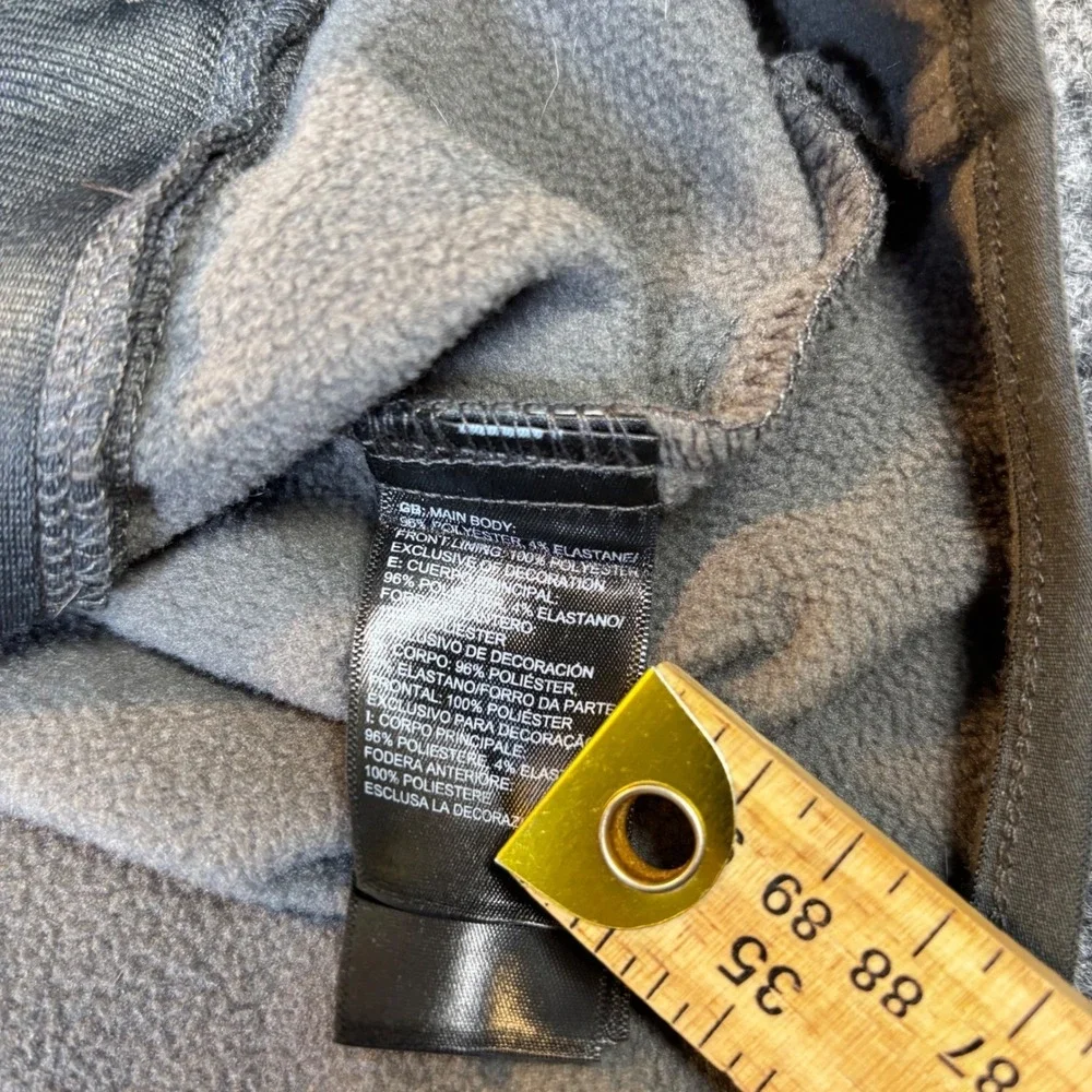 The North Face Starburst Logo Mens XL Quarter Zip Fleece‎ Pullover Jacket